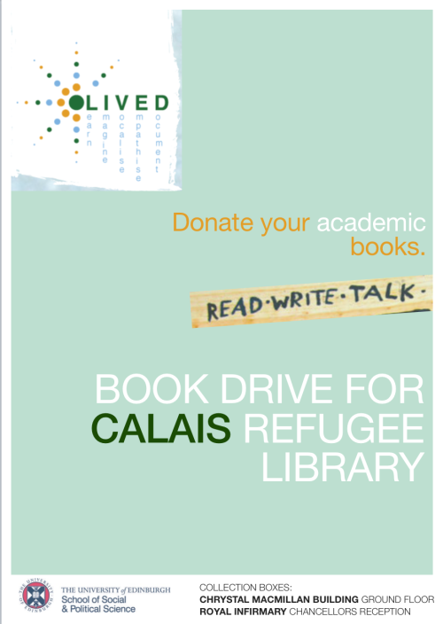 LIVED book drive